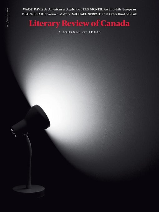Cover image for Literary Review of Canada